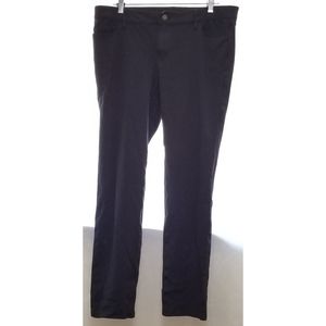 Ann Taylor 'denim' stretch Sz 14 Taupe